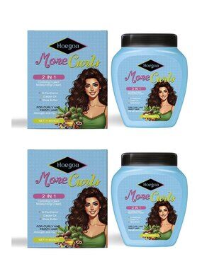 HOEGOA Castor Oil & Shea Butter Hair Conditioner 2 Pack – Moisturizing & Smoothi